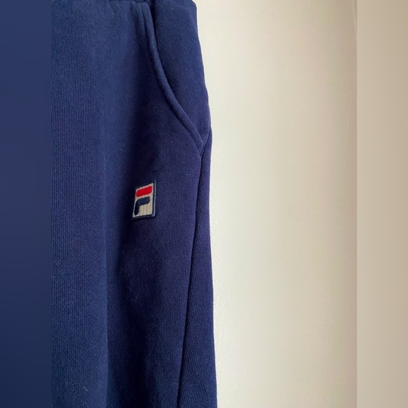 Fila Women’s Sweatpants Blue Navy Joggers Workout Athleisure Comfy Athletic S - Picture 5 of 5